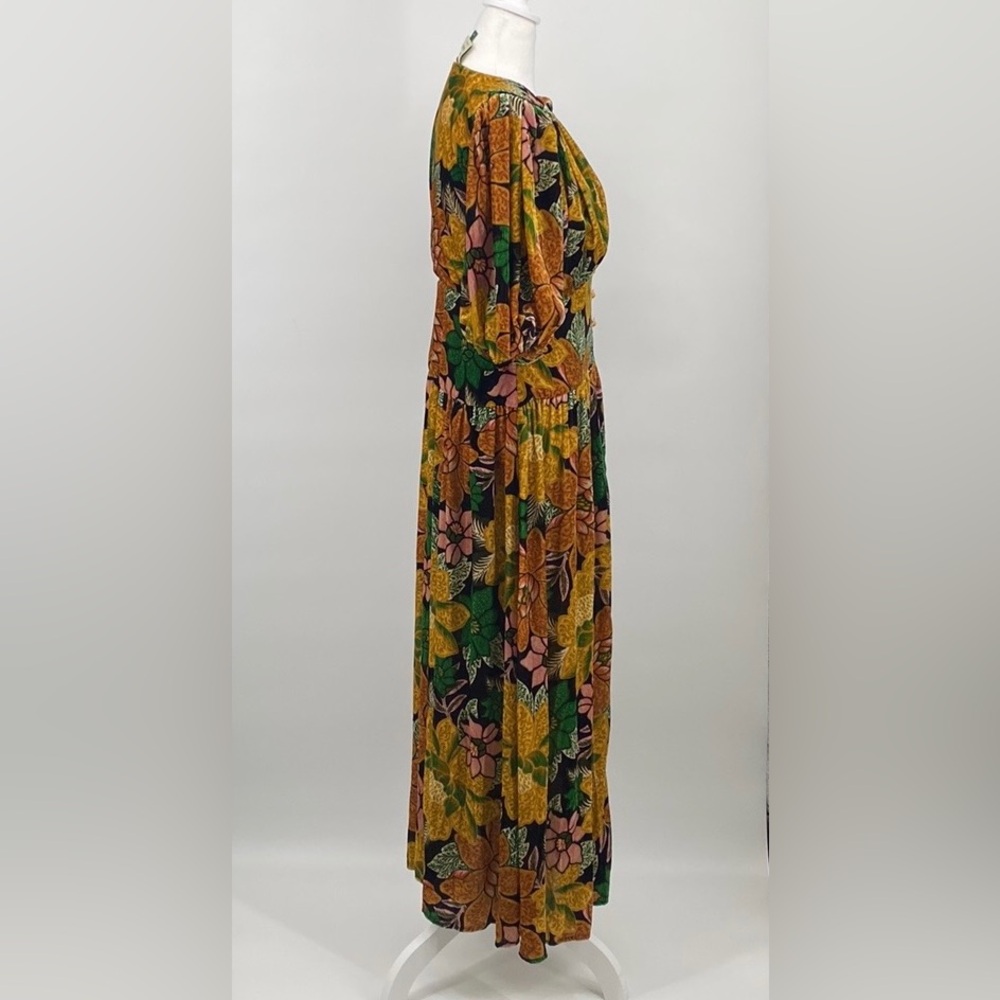 FARM RIO Garden Velvet Dress - Picture 12 of 16